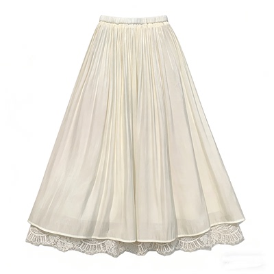 超仙巨好看流光纱半身裙女仙女裙