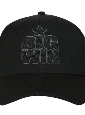思沃福BIGWIN经典黑色男款棒球帽