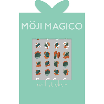 新工艺背胶不规则涂鸦指甲贴