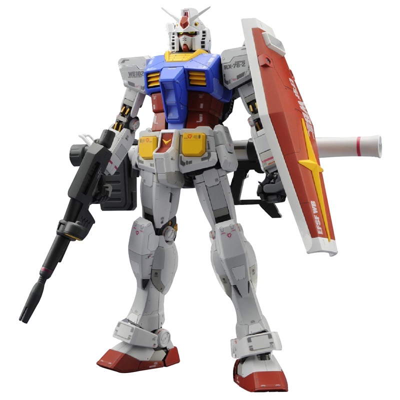 现货万代 MG 1/100 RX-78-2元祖高达 Ver. 3.0头号玩家拼装