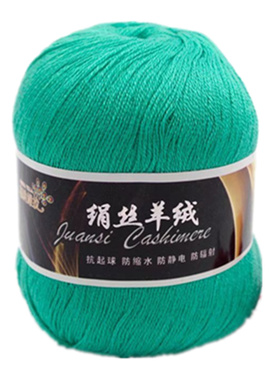 绢丝小真丝羊绒马海毛毛衣手编
