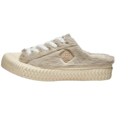 EXCELSIOR保暖低帮半拖帆布鞋