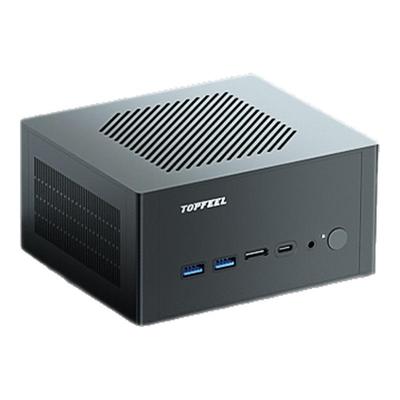 【极夜/TOPFEEL DeskOne T1】 迷你小主机电脑微型8745hs/7640hs全铝双2.5G网口oculink办公家用商用