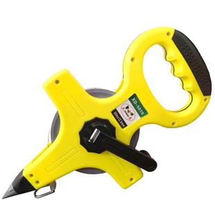 大卷尺50米30m钢尺皮尺100米钢卷尺长米尺软尺建筑工程测量手提尺