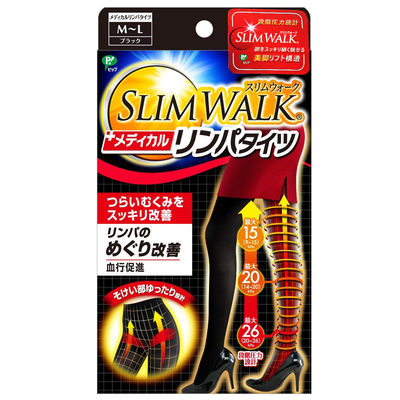 slimwalk丝袜压力袜肤色防勾丝