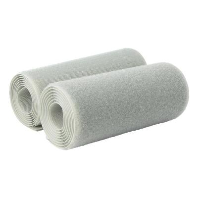 灰色超宽魔术贴尼龙搭扣子母贴