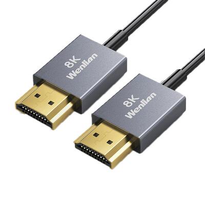 温联HDMI线高清8K2.1版极细柔软