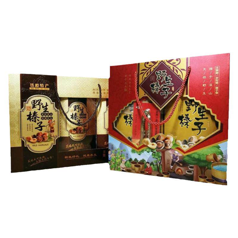 东北铁岭特产野生开口榛子礼盒