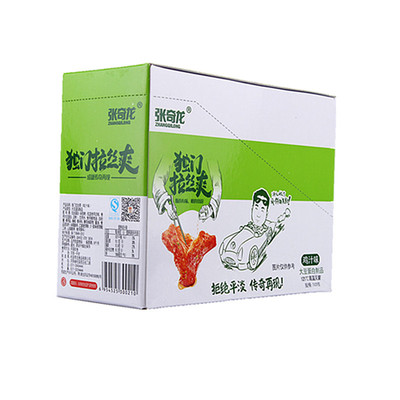 张奇龙拉丝爽素肉盒装豆干素食