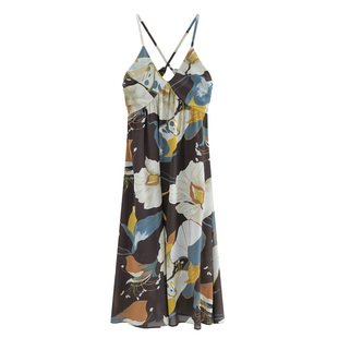 【买一送一】海边度假连衣裙海南三亚沙滩裙马尔代夫露背超仙长裙