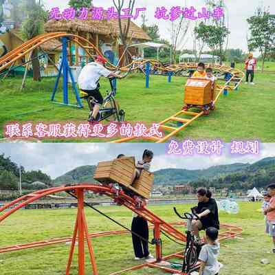 景区农庄骑猪比赛游乐设备厂家 无动力小猪快跑造型带靠背安全带