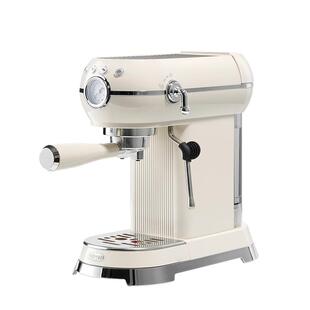德宝麦复古咖啡机20Bar压力表盘意式浓缩半自动家用
