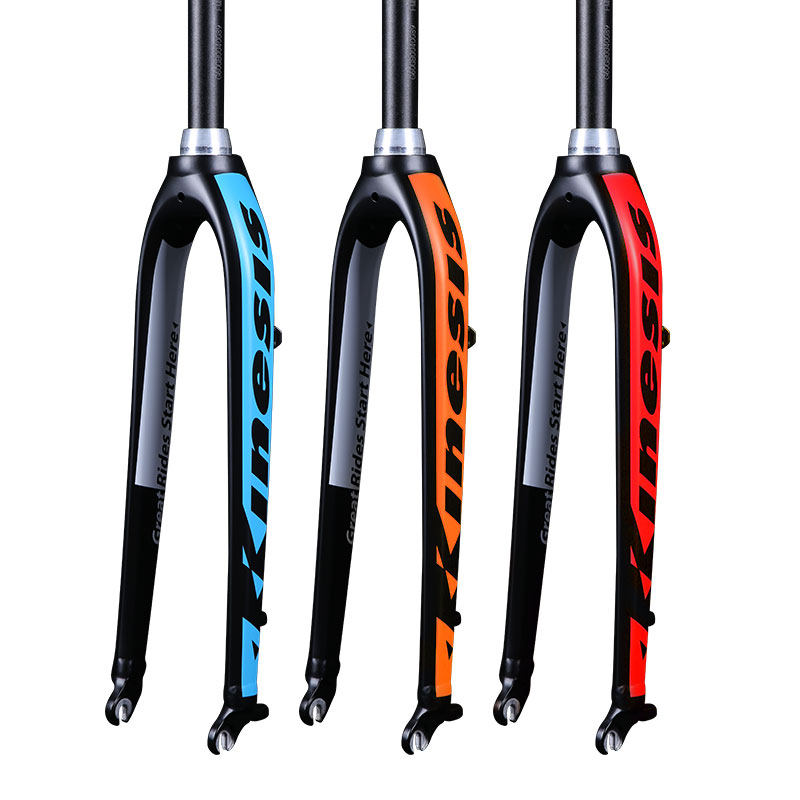 KINESIS卜威山地公路车内走线前叉 椎管桶轴山马硬叉26/27.5/29寸