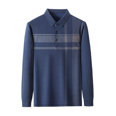 啄木鸟集团官方男士长袖POLO衫