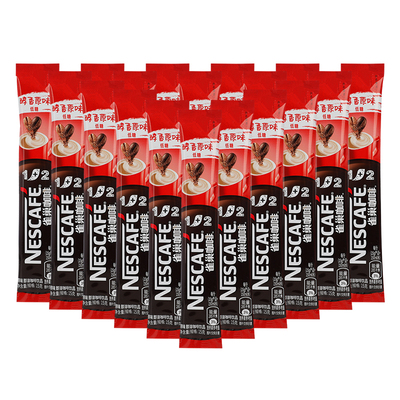 雀巢微研磨100条整盒装原味咖啡