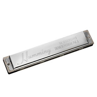 铃木21孔复音口琴初学者入门成人专业自学乐器哈明SU-21Humming