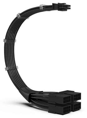 4090显卡16Pin(12+4)4080转4x8PIN电源延长线PCIE5.0编织线转接线