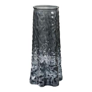 水晶玻璃花瓶轻奢高级感透明玫瑰百合插花客厅桌面摆件水养富贵竹