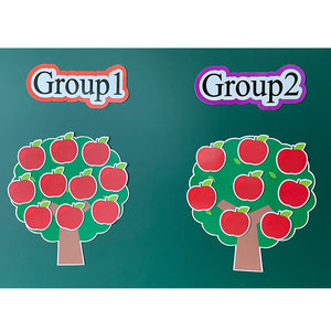 学硕旗舰店英语文数学教师公开课堂游戏奖励机制磁性贴磁铁小学生儿童幼儿园比赛竞赛小组PK激励教具磁力板书冰箱黑板贴