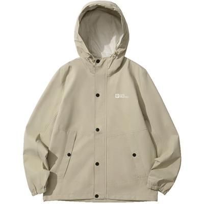 狼爪男士连帽户外休闲防风夹克