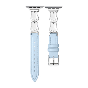 适用华为watch fit4手表带米菲兔系列watchfit3智能运动手表链4pro高级感新款手带2秋冬真皮女款专用手环腕带