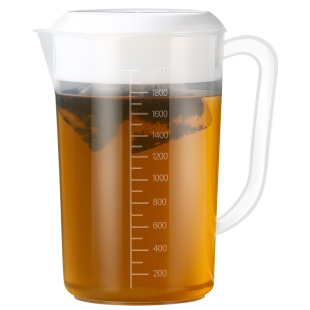 塑料冷水壶超大容量泡茶桶凉水壶家用耐高温凉水杯奶茶店商用茶壶