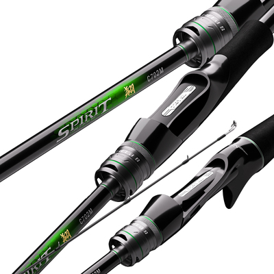 创威精灵路亚远投翘嘴竿