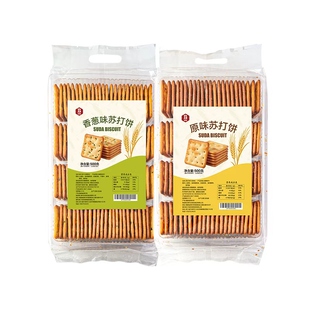 班恩香葱苏打饼干牛扎饼专用饼干材料牛轧糖咸味非低无糖精脂原味