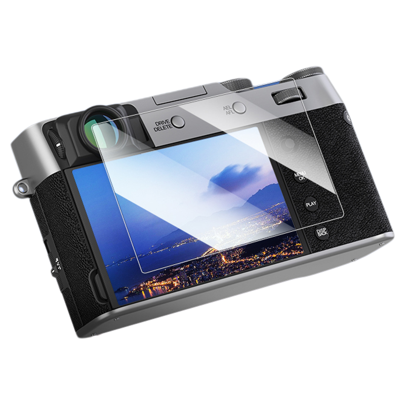 JJC适用富士钢化膜X-M5 XT30II XT30III XT50 AR膜Xhalf X100VI XS20 XT5 