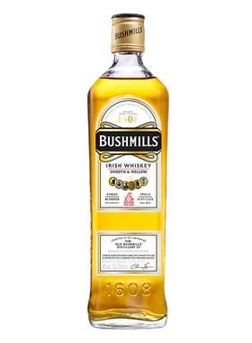 百世醇BUSHMILLS白标威士忌700ml