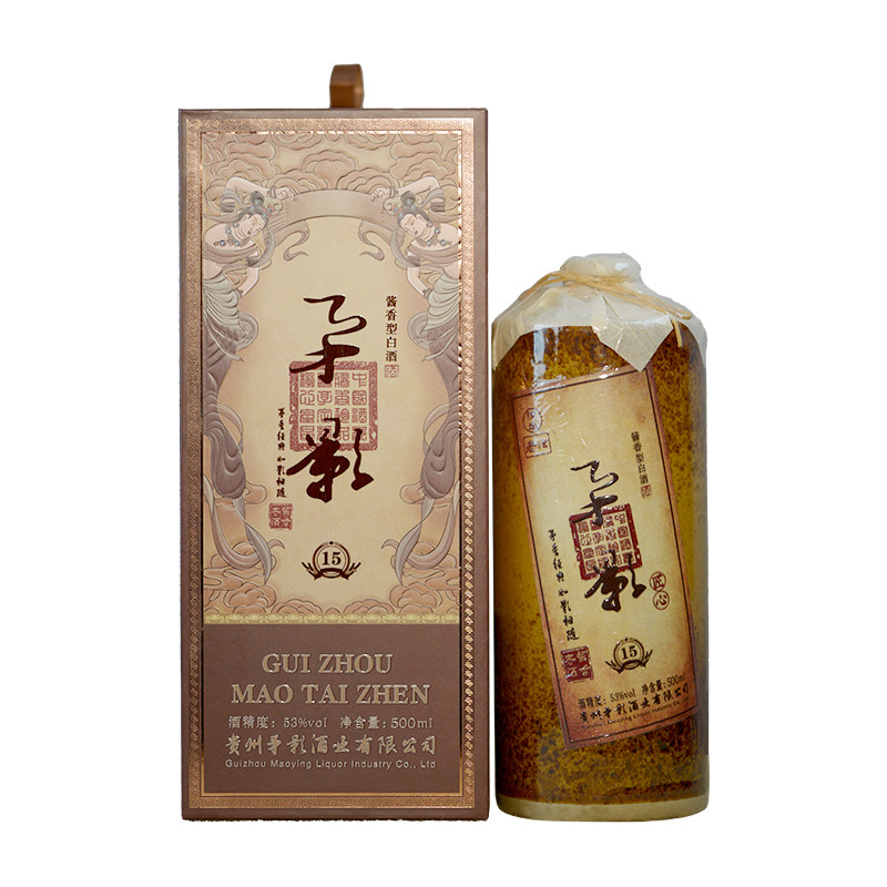 矛影53度酱香型白酒纯粮年份老酒
