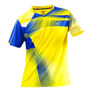 儿童羽毛球服短袖速干透气上衣男童女童运动乒乓网球衣服定制印字