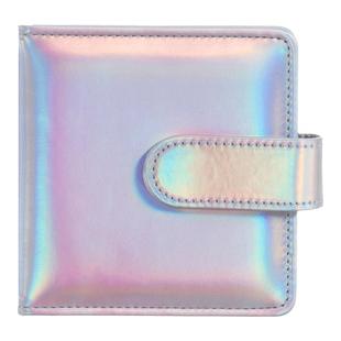 镭射卡册一格单格活页封面来图定制迷你三寸小卡收纳册内页爱豆专辑透卡3寸拍立得相册单页小卡册