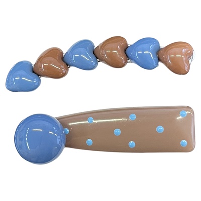 海盐奶咖~爱心发夹女2026新款