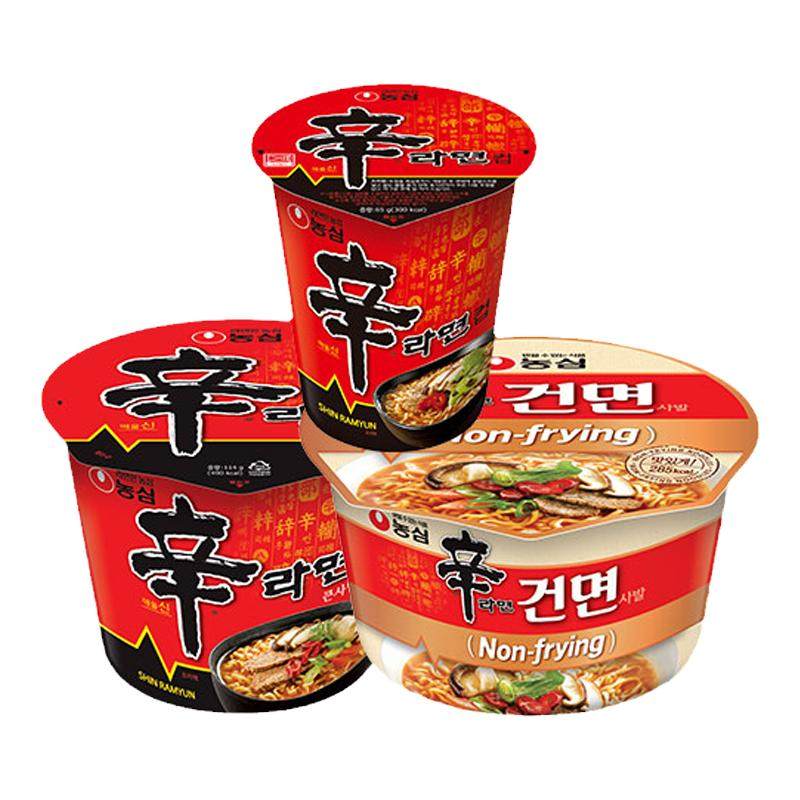 韩国进口辛拉面桶面农心