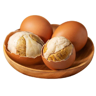 开袋即食香辣活珠子13天新鲜熟鸡蛋胚五香味钢化蛋红白壳随机发货