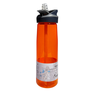 laken运动水杯男女大容量吸管便携健身杯子户外登山旅行水壶750ML