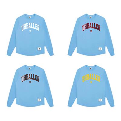 UHBALLER运动长袖高弹速干美式简约篮球t恤男女健身训练服2.0Pro