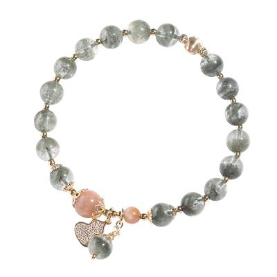 麦玲玲正港绿幽灵聚宝盆手链