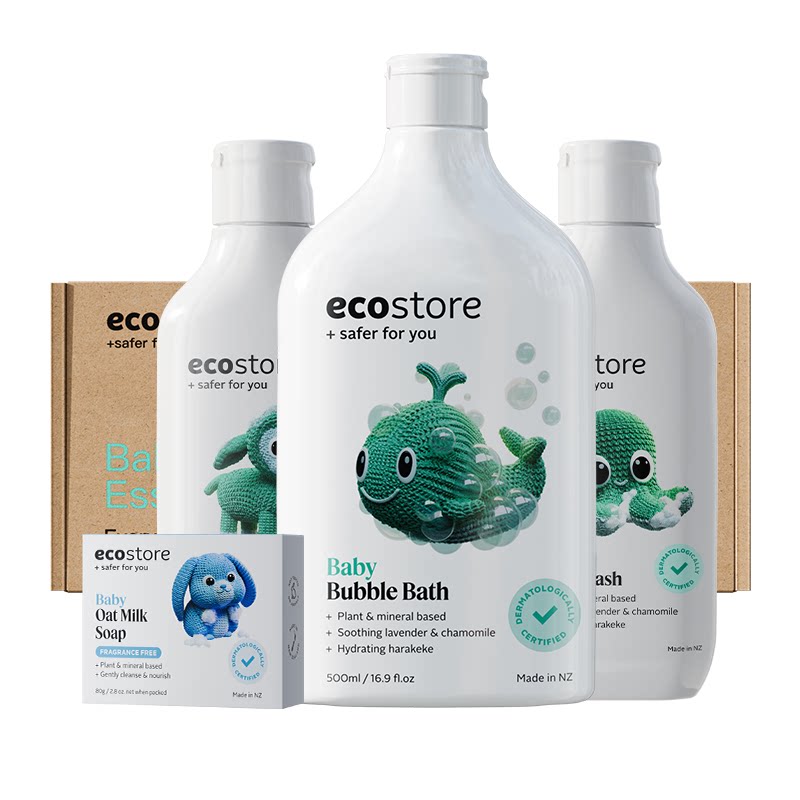 ecostore宜可诚婴儿宝宝洗护套装