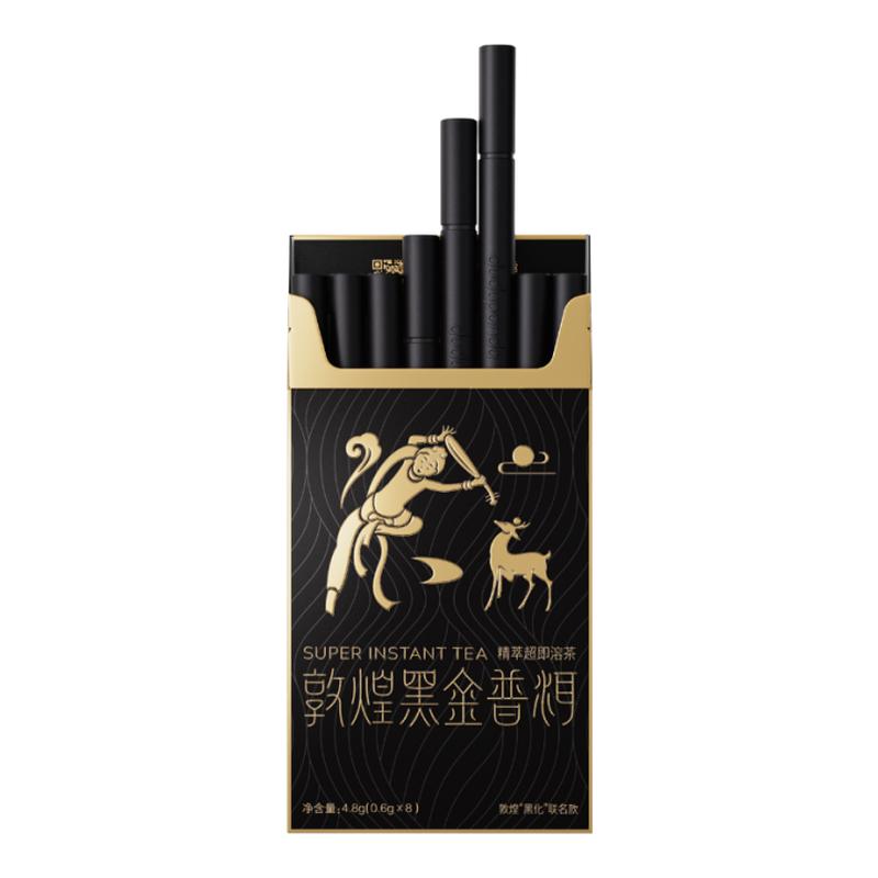 dudupanda敦煌黑金普洱熟茶鲜萃