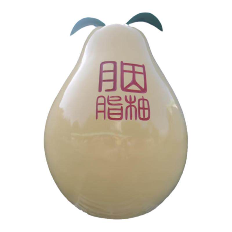 玻璃钢仿真蜜柚雕塑梁平县水果基地定制大型柚子座椅休闲椅子摆件