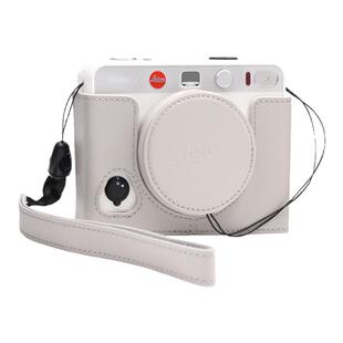 摄侣适用徕卡sofort2保护套拍立得相机包真皮质半套相机保护配件