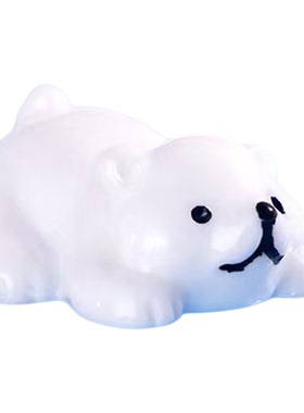 微景观diy动物立体可爱北极熊