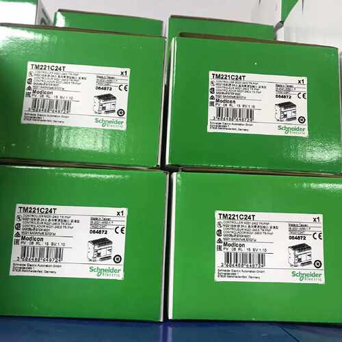议价全新施耐德TM221CE16R TM221CE24R TM221CE24T可编程控制器