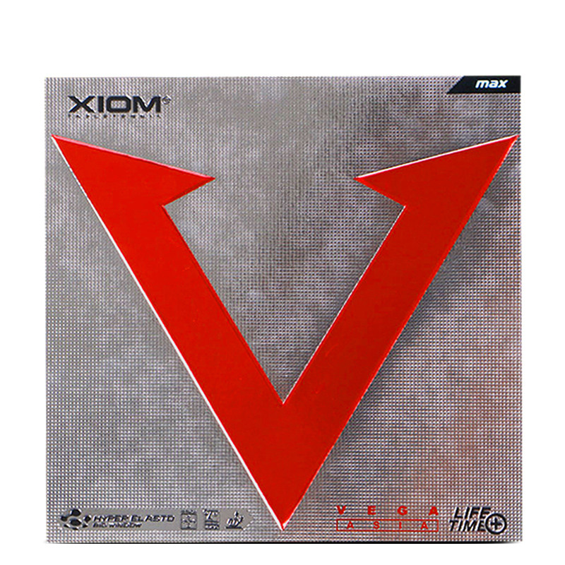 XIOM骄猛红V唯白金v乒乓球胶皮