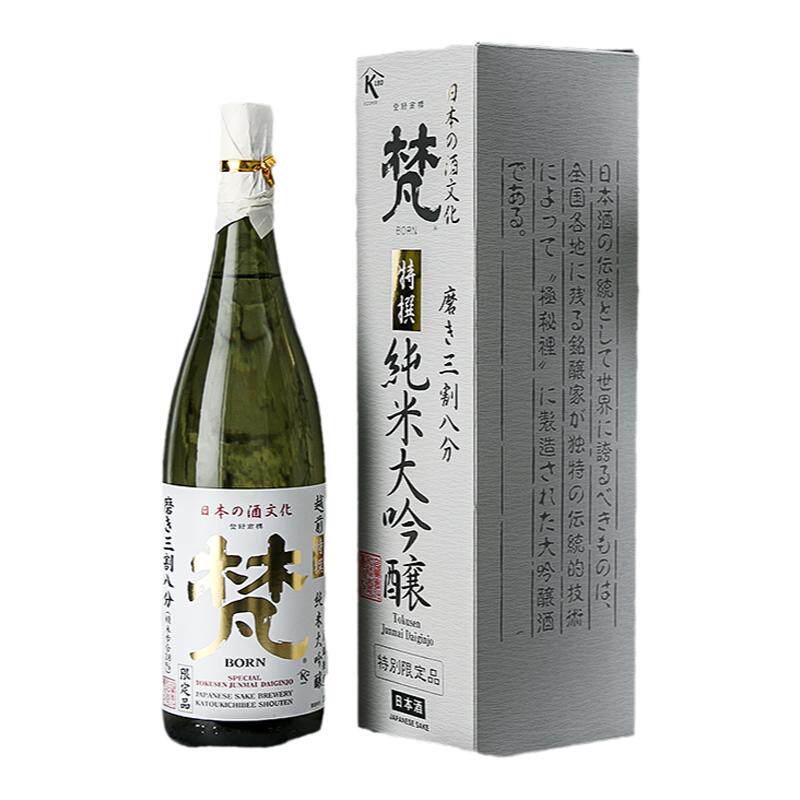 梵清酒纯米大吟酿日本进口