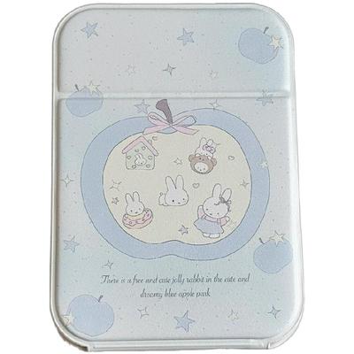 办公室折叠小镜子女高颜值便携随身手持镜学生宿舍桌面可立化妆镜