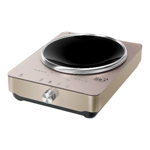 美明凹面家用35档电磁炉3500W炒菜锅一体爆炒火锅大功率猛火磁灶