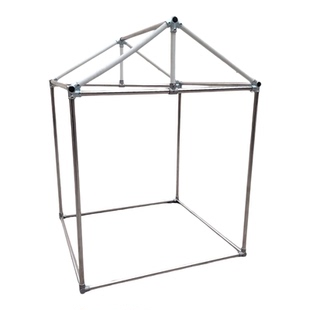 不锈钢支撑杆钢管晾衣架遮阳棚户外防锈6分管固定铁架异性定制杆